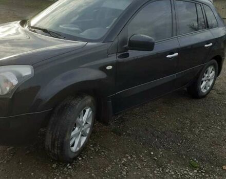 Черный Рено Колеос, объемом двигателя 2.49 л и пробегом 155 тыс. км за 9500 $, фото 2 на Automoto.ua