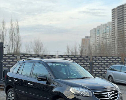 Черный Рено Колеос, объемом двигателя 2 л и пробегом 239 тыс. км за 11350 $, фото 2 на Automoto.ua