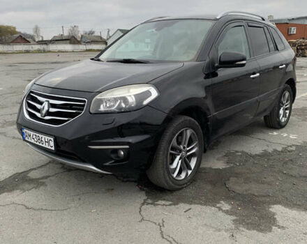 Черный Рено Колеос, объемом двигателя 2 л и пробегом 288 тыс. км за 11800 $, фото 1 на Automoto.ua