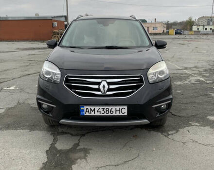 Черный Рено Колеос, объемом двигателя 2 л и пробегом 288 тыс. км за 11800 $, фото 2 на Automoto.ua