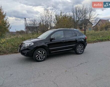 Черный Рено Колеос, объемом двигателя 2 л и пробегом 182 тыс. км за 12200 $, фото 3 на Automoto.ua