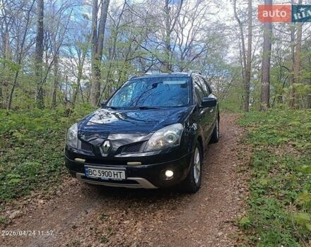 Черный Рено Колеос, объемом двигателя 2 л и пробегом 249 тыс. км за 8900 $, фото 1 на Automoto.ua