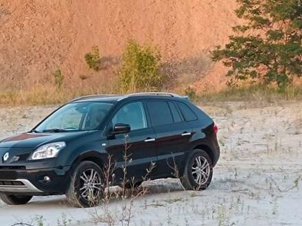 Черный Рено Колеос, объемом двигателя 2 л и пробегом 305 тыс. км за 9600 $, фото 1 на Automoto.ua