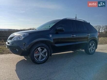 Черный Рено Колеос, объемом двигателя 2.5 л и пробегом 230 тыс. км за 7500 $, фото 1 на Automoto.ua