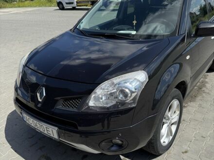Черный Рено Колеос, объемом двигателя 2 л и пробегом 320 тыс. км за 9800 $, фото 1 на Automoto.ua