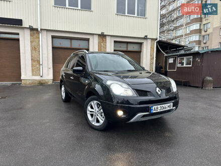 Черный Рено Колеос, объемом двигателя 2 л и пробегом 171 тыс. км за 11400 $, фото 1 на Automoto.ua