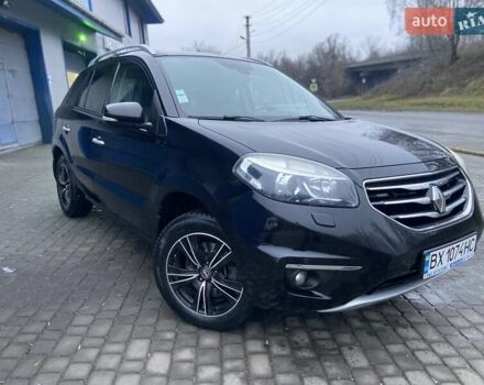 Черный Рено Колеос, объемом двигателя 2 л и пробегом 224 тыс. км за 11300 $, фото 1 на Automoto.ua