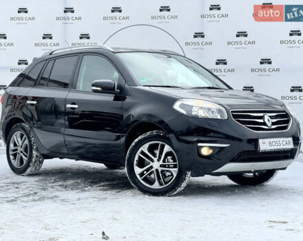 Черный Рено Колеос, объемом двигателя 2 л и пробегом 198 тыс. км за 13500 $, фото 1 на Automoto.ua