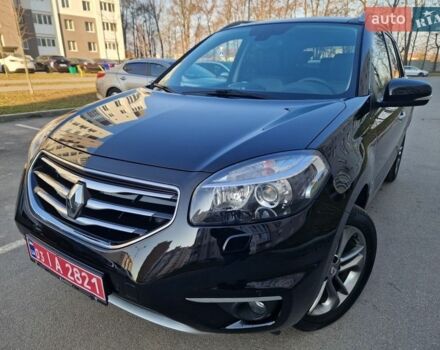 Черный Рено Колеос, объемом двигателя 2 л и пробегом 190 тыс. км за 12800 $, фото 1 на Automoto.ua