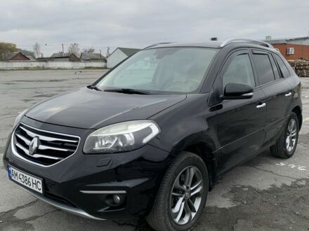 Черный Рено Колеос, объемом двигателя 2 л и пробегом 288 тыс. км за 11800 $, фото 1 на Automoto.ua