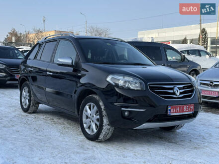 Чорний Рено Колеос, об'ємом двигуна 2 л та пробігом 192 тис. км за 12950 $, фото 1 на Automoto.ua