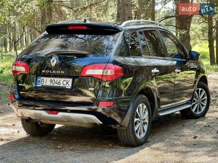 Рено Колеос 2013 у Горішні Плавні (Комсомольськ) на Automoto.ua Чорний Рено Колеос, об'ємом двигуна 2.49 л та пробігом 130 тис. км за 11700 $, фото 1 на Automoto.ua