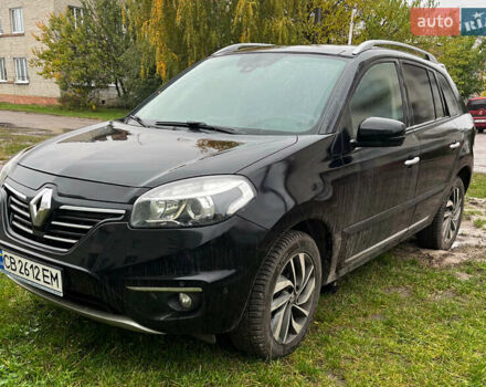 Черный Рено Колеос, объемом двигателя 2 л и пробегом 230 тыс. км за 13500 $, фото 1 на Automoto.ua