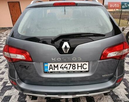 Серый Рено Колеос, объемом двигателя 2 л и пробегом 194 тыс. км за 9300 $, фото 1 на Automoto.ua