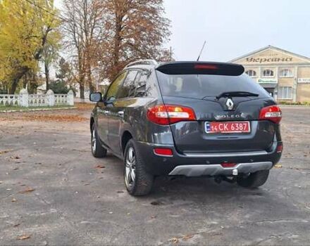 Серый Рено Колеос, объемом двигателя 2 л и пробегом 161 тыс. км за 13300 $, фото 101 на Automoto.ua
