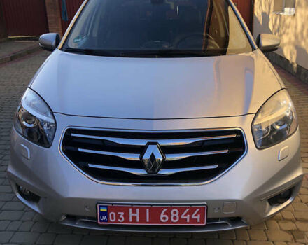 Сірий Рено Колеос, об'ємом двигуна 2 л та пробігом 96 тис. км за 13550 $, фото 1 на Automoto.ua