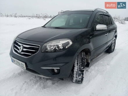 Сірий Рено Колеос, об'ємом двигуна 2 л та пробігом 250 тис. км за 10999 $, фото 1 на Automoto.ua