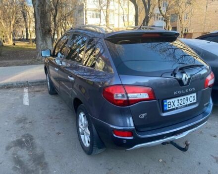 Серый Рено Колеос, объемом двигателя 2 л и пробегом 231 тыс. км за 9500 $, фото 1 на Automoto.ua