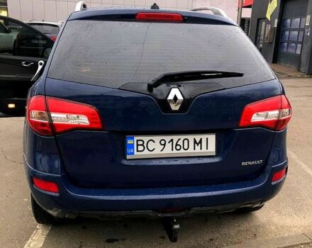 Синій Рено Колеос, об'ємом двигуна 2 л та пробігом 258 тис. км за 8000 $, фото 2 на Automoto.ua
