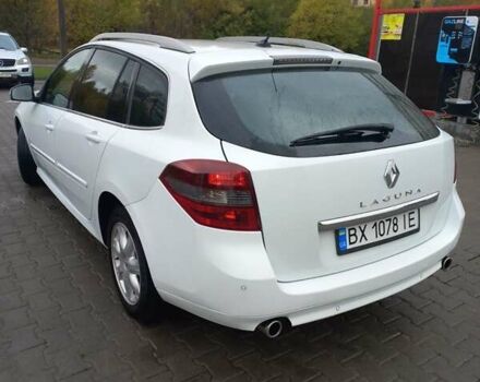 Белый Рено Лагуна, объемом двигателя 2 л и пробегом 274 тыс. км за 6500 $, фото 2 на Automoto.ua