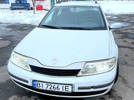 Белый Рено Лагуна, объемом двигателя 1.9 л и пробегом 300 тыс. км за 3450 $, фото 1 на Automoto.ua