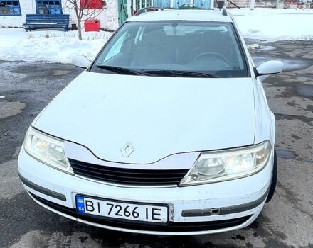 Белый Рено Лагуна, объемом двигателя 1.9 л и пробегом 300 тыс. км за 3450 $, фото 1 на Automoto.ua
