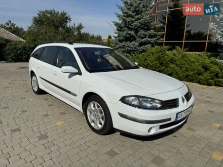 Белый Рено Лагуна, объемом двигателя 2 л и пробегом 241 тыс. км за 4900 $, фото 1 на Automoto.ua
