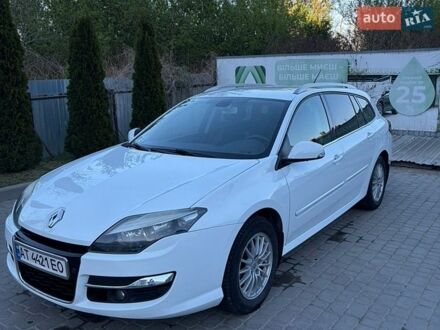 Белый Рено Лагуна, объемом двигателя 1.5 л и пробегом 233 тыс. км за 7500 $, фото 1 на Automoto.ua