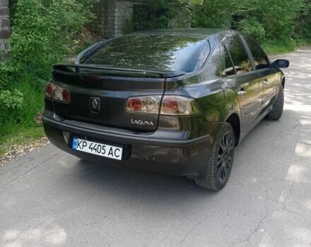 Черный Рено Лагуна, объемом двигателя 1.9 л и пробегом 243 тыс. км за 2700 $, фото 2 на Automoto.ua