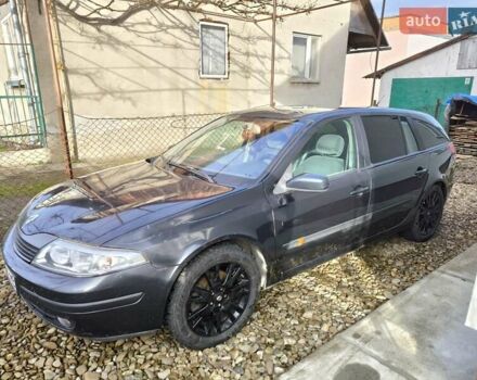 Черный Рено Лагуна, объемом двигателя 1.87 л и пробегом 210 тыс. км за 3800 $, фото 1 на Automoto.ua