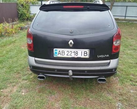 Черный Рено Лагуна, объемом двигателя 2.2 л и пробегом 287 тыс. км за 3950 $, фото 4 на Automoto.ua