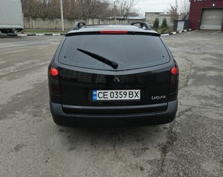 Черный Рено Лагуна, объемом двигателя 1.8 л и пробегом 252 тыс. км за 4000 $, фото 4 на Automoto.ua