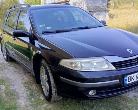 Черный Рено Лагуна, объемом двигателя 1.9 л и пробегом 320 тыс. км за 3000 $, фото 1 на Automoto.ua