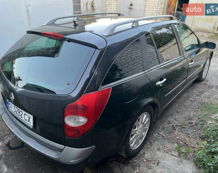 Черный Рено Лагуна, объемом двигателя 2 л и пробегом 313 тыс. км за 2200 $, фото 3 на Automoto.ua