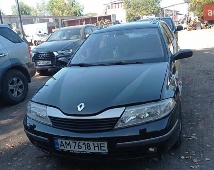 Черный Рено Лагуна, объемом двигателя 2.19 л и пробегом 264 тыс. км за 3850 $, фото 1 на Automoto.ua