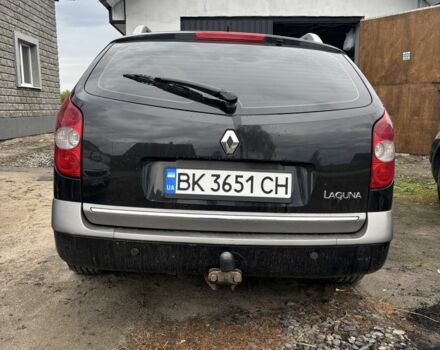 Черный Рено Лагуна, объемом двигателя 1.9 л и пробегом 350 тыс. км за 4000 $, фото 3 на Automoto.ua