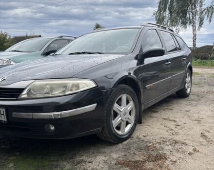 Черный Рено Лагуна, объемом двигателя 1.9 л и пробегом 350 тыс. км за 4000 $, фото 1 на Automoto.ua