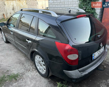 Черный Рено Лагуна, объемом двигателя 2 л и пробегом 313 тыс. км за 2200 $, фото 2 на Automoto.ua