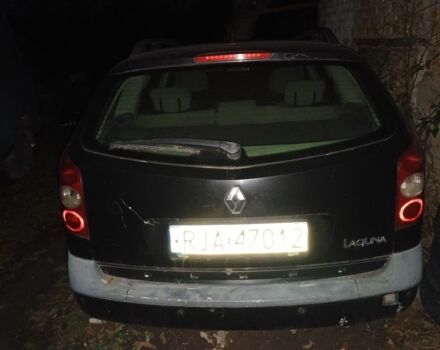 Черный Рено Лагуна, объемом двигателя 1.9 л и пробегом 200 тыс. км за 600 $, фото 3 на Automoto.ua