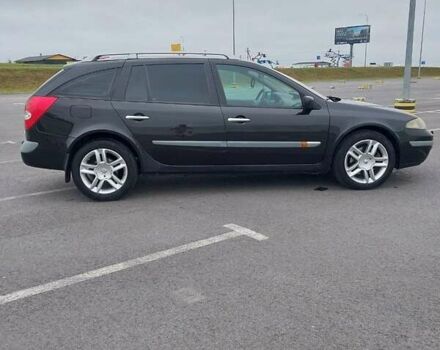 Черный Рено Лагуна, объемом двигателя 2 л и пробегом 327 тыс. км за 3500 $, фото 10 на Automoto.ua