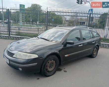 Черный Рено Лагуна, объемом двигателя 2.2 л и пробегом 308 тыс. км за 3100 $, фото 4 на Automoto.ua