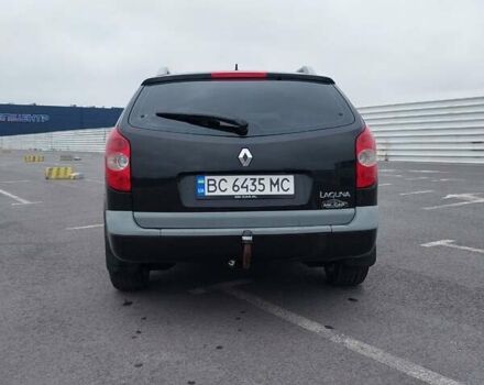 Черный Рено Лагуна, объемом двигателя 2 л и пробегом 327 тыс. км за 3500 $, фото 7 на Automoto.ua