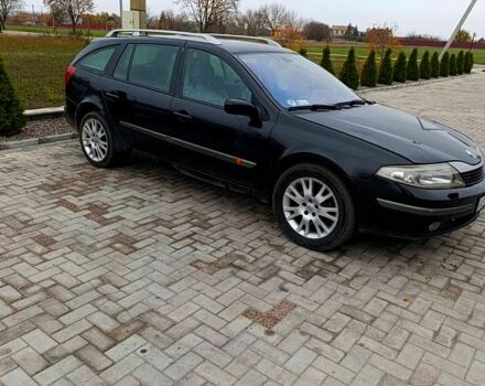Черный Рено Лагуна, объемом двигателя 1.9 л и пробегом 395 тыс. км за 3500 $, фото 2 на Automoto.ua