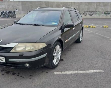 Черный Рено Лагуна, объемом двигателя 2 л и пробегом 327 тыс. км за 3500 $, фото 3 на Automoto.ua