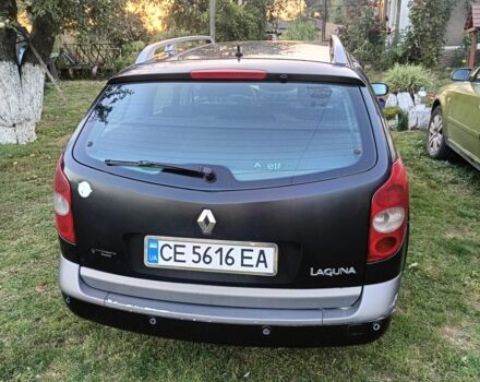 Черный Рено Лагуна, объемом двигателя 1.9 л и пробегом 337 тыс. км за 3800 $, фото 4 на Automoto.ua