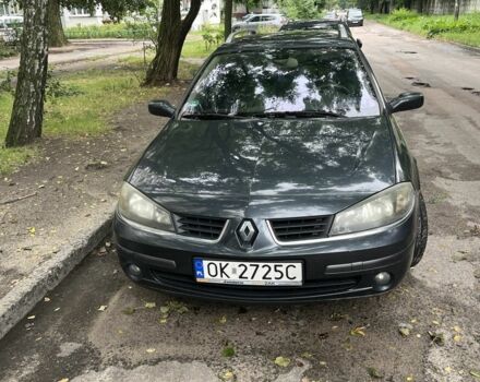 Черный Рено Лагуна, объемом двигателя 2 л и пробегом 350 тыс. км за 2100 $, фото 1 на Automoto.ua