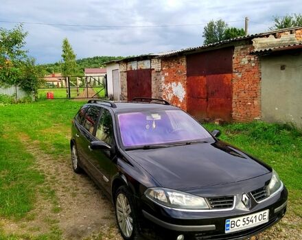 Черный Рено Лагуна, объемом двигателя 2 л и пробегом 280 тыс. км за 4200 $, фото 6 на Automoto.ua