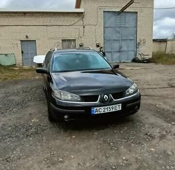Рено Лагуна 2006 в Луцке на Automoto.ua Черный Рено Лагуна, объемом двигателя 1.9 л и пробегом 267 тыс. км за 4600 $, фото 3 на Automoto.ua