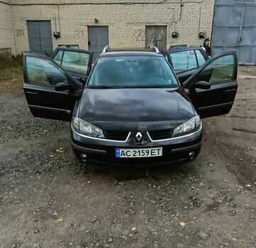 Рено Лагуна 2006 в Луцке на Automoto.ua Черный Рено Лагуна, объемом двигателя 1.9 л и пробегом 267 тыс. км за 4600 $, фото 9 на Automoto.ua