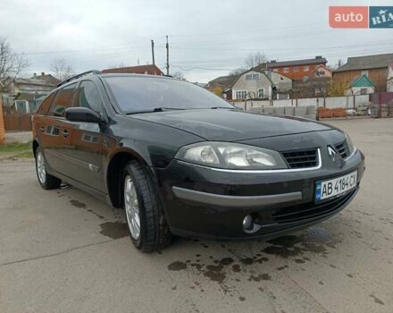 Черный Рено Лагуна, объемом двигателя 2 л и пробегом 225 тыс. км за 4300 $, фото 6 на Automoto.ua